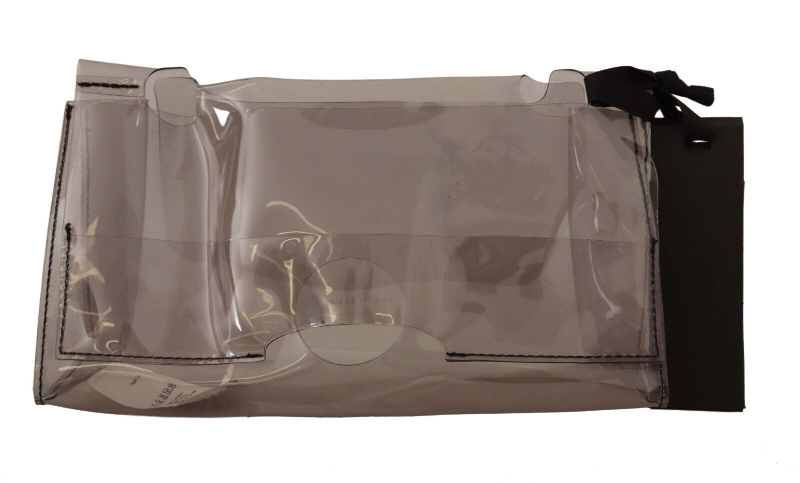 PINKO Chic Transparent Clutch for Evening Women's Elegance