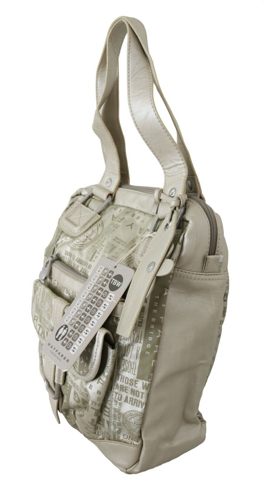 WAYFARER Chic White Fabric Shoulder Women's Bag