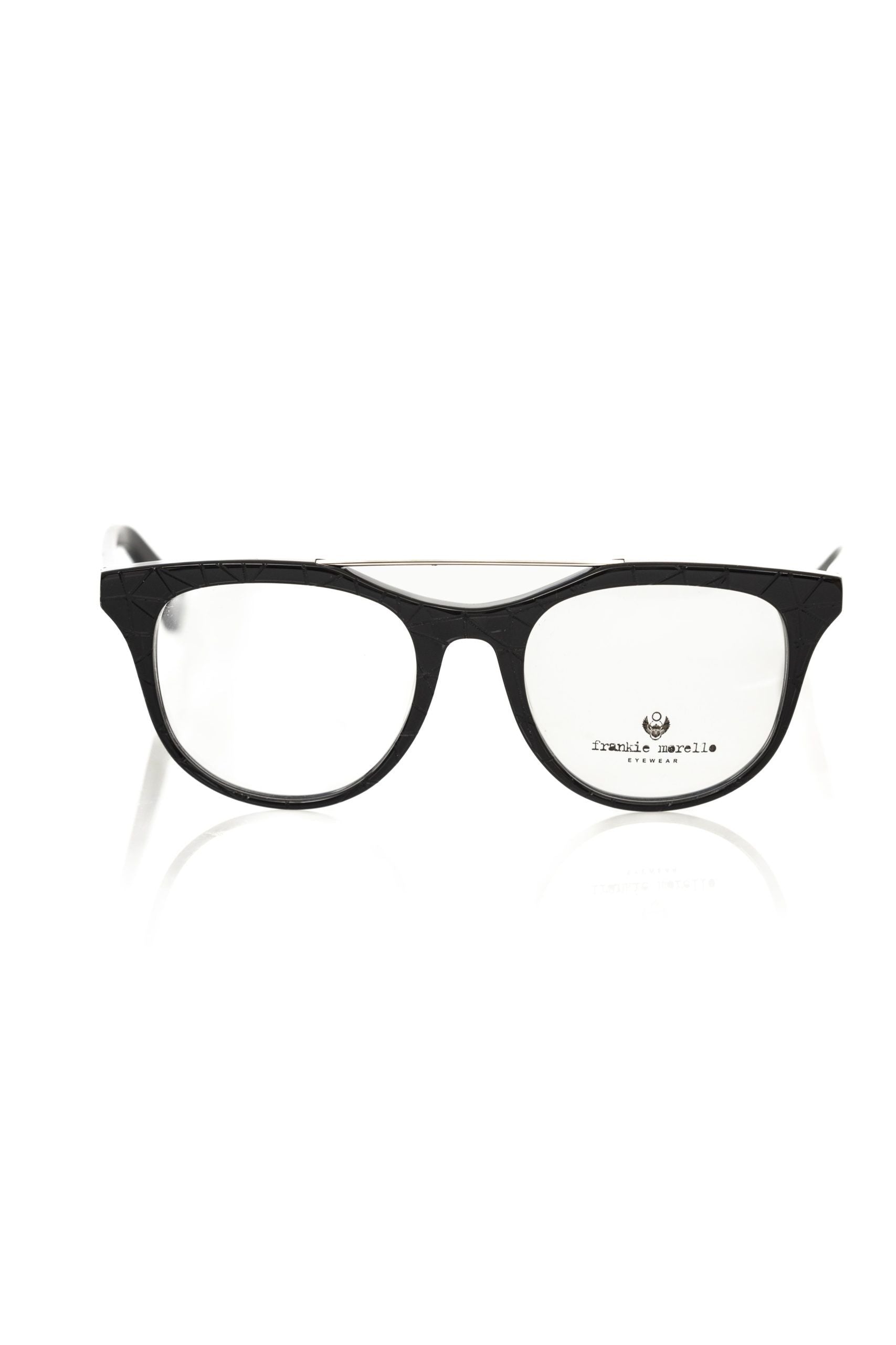 Frankie Morello Black Acetate Men Men's Frame
