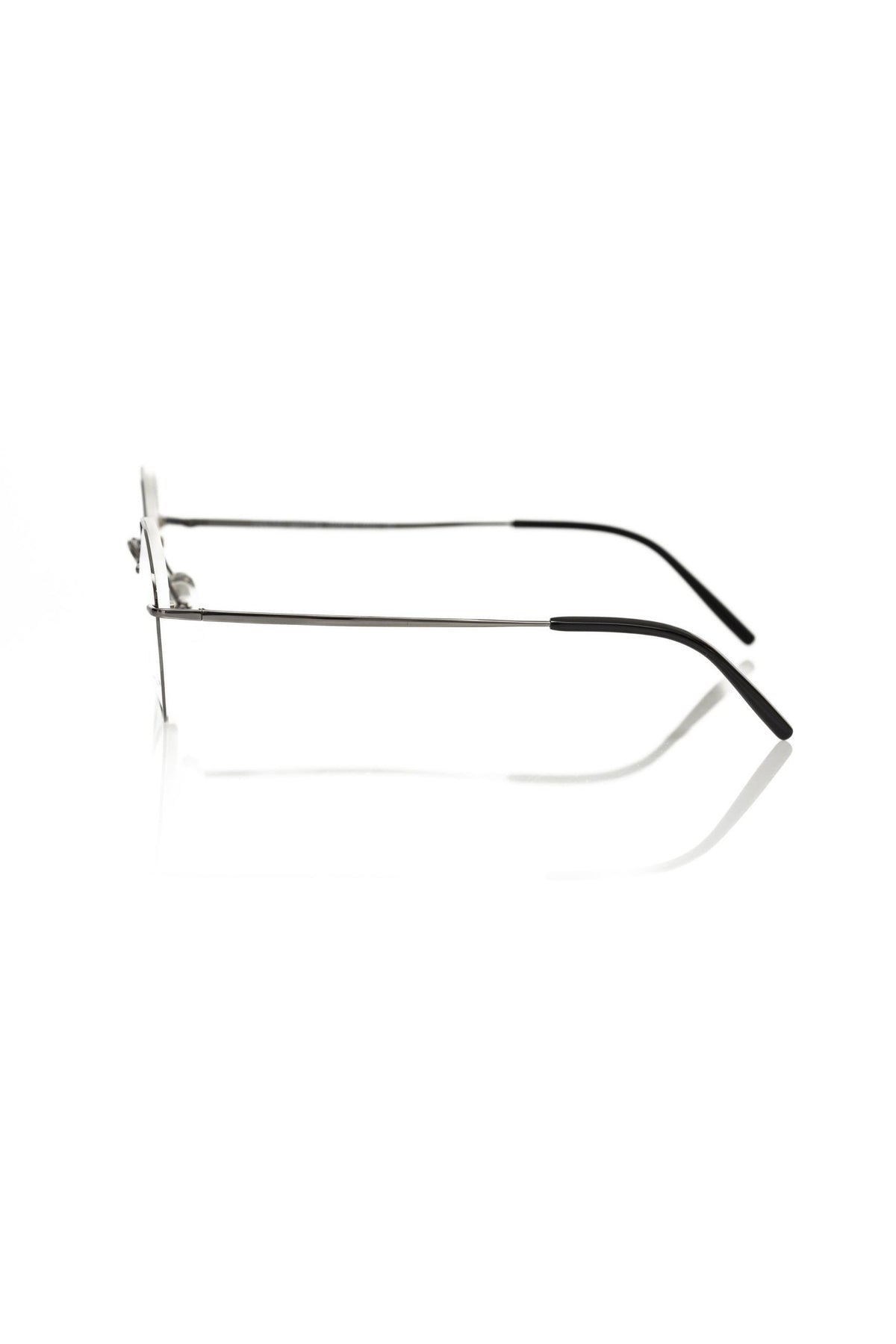 Frankie Morello Gray Metallic Men's Eyeglass Men's Frame