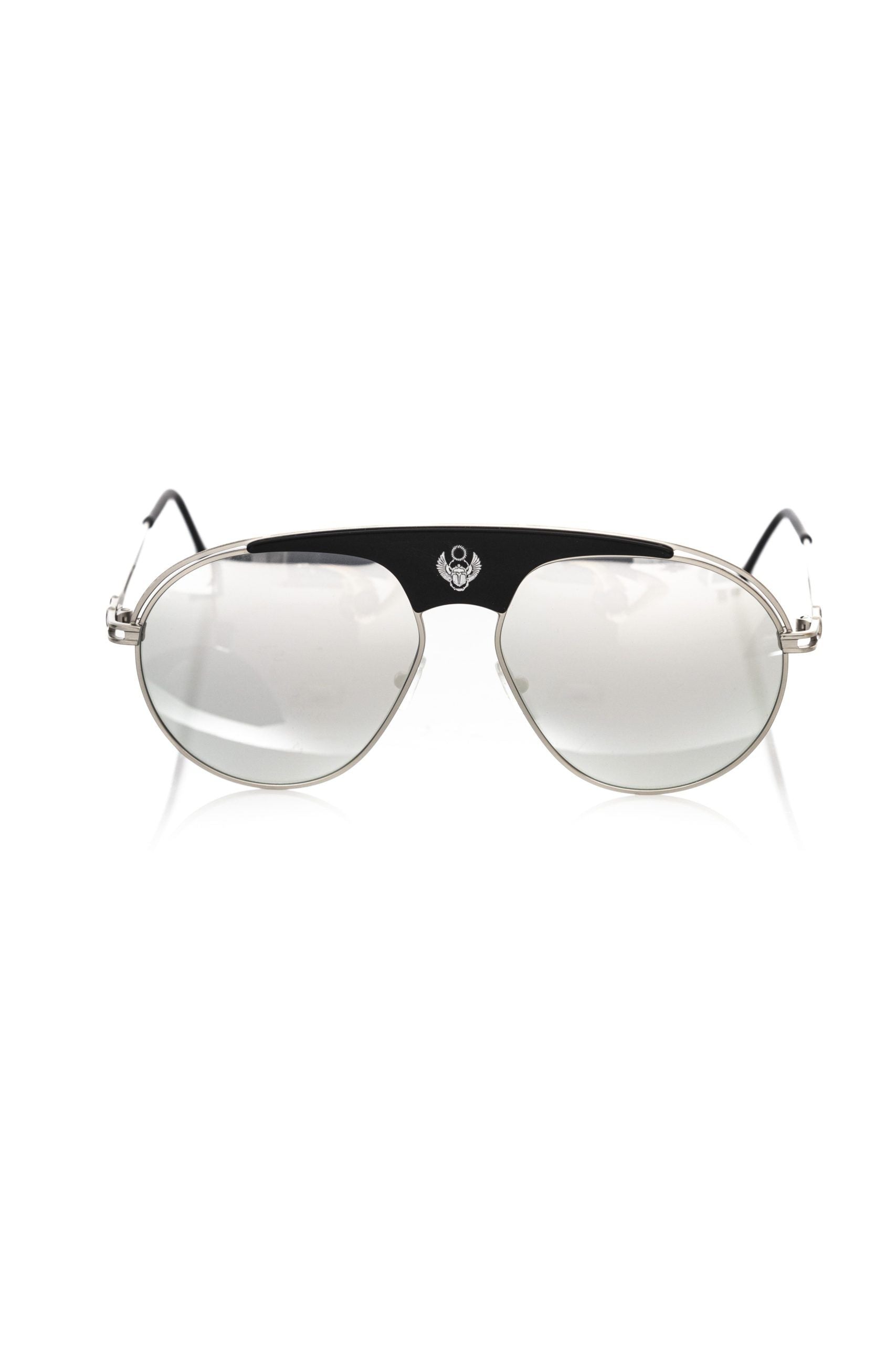 Frankie Morello Multicolor Metallic Fibre Men Men's Sunglass