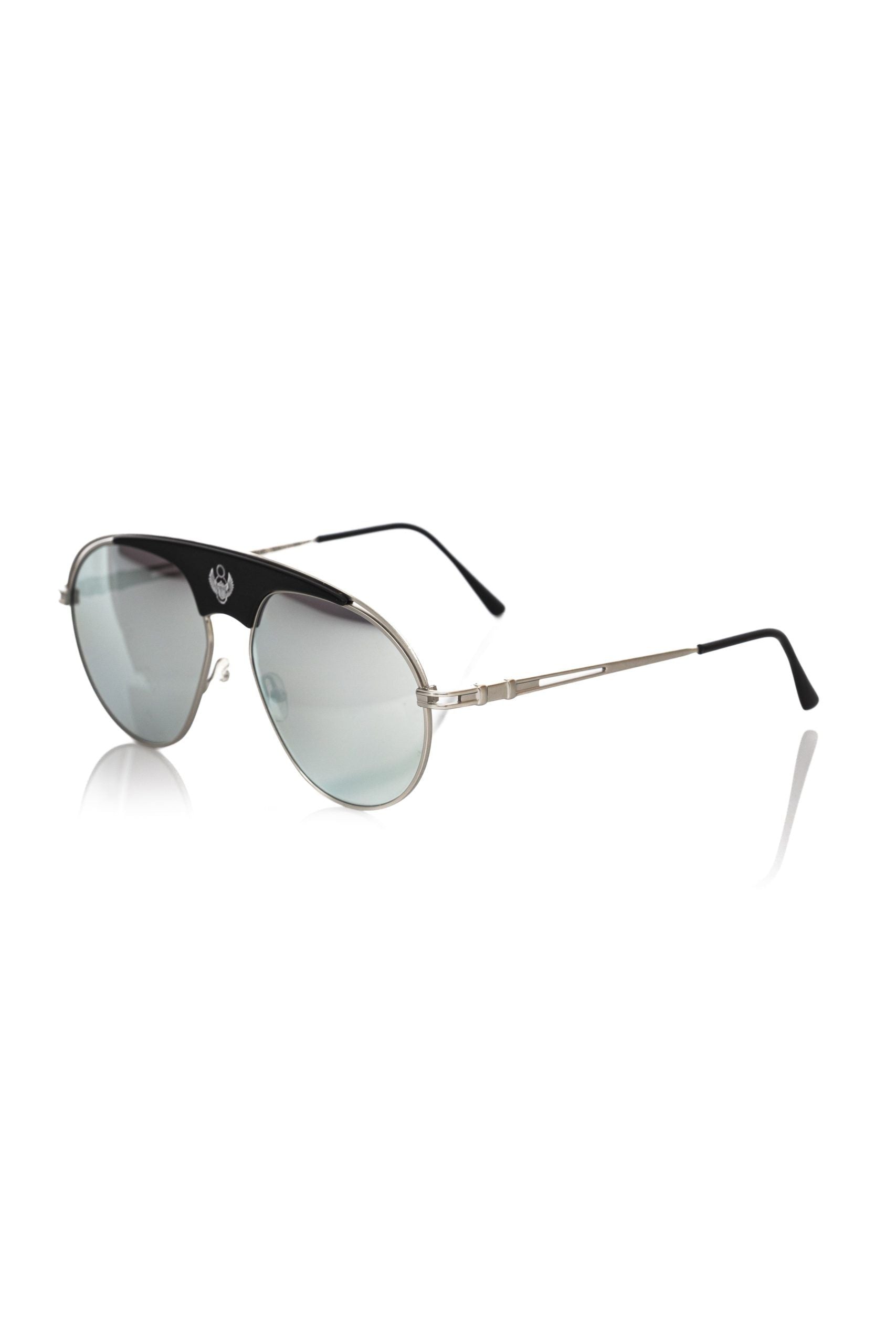 Frankie Morello Multicolor Metallic Fibre Men Men's Sunglass