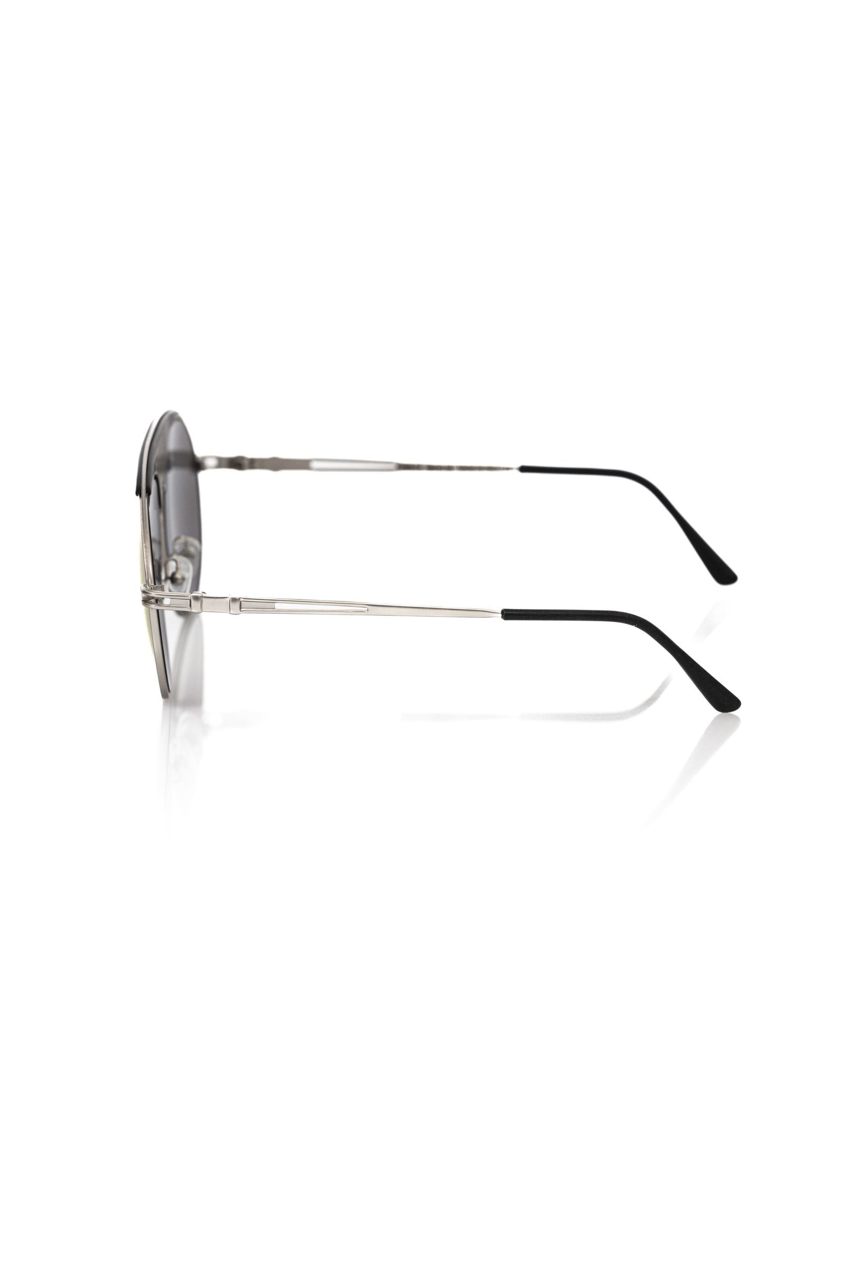 Frankie Morello Multicolor Metallic Fibre Men Men's Sunglass