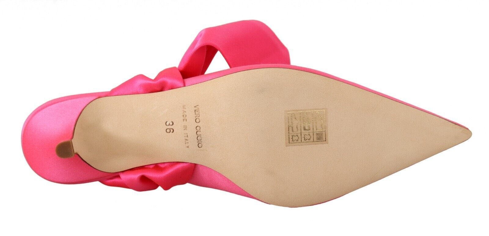 GIA COUTURE Pink Leather Lace Up Kitten Heels Pumps Women's Shoes