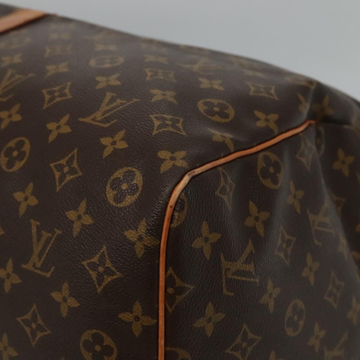 Louis Vuitton Keepall 60 Brown Canvas Travel Bag (Pre-Owned)