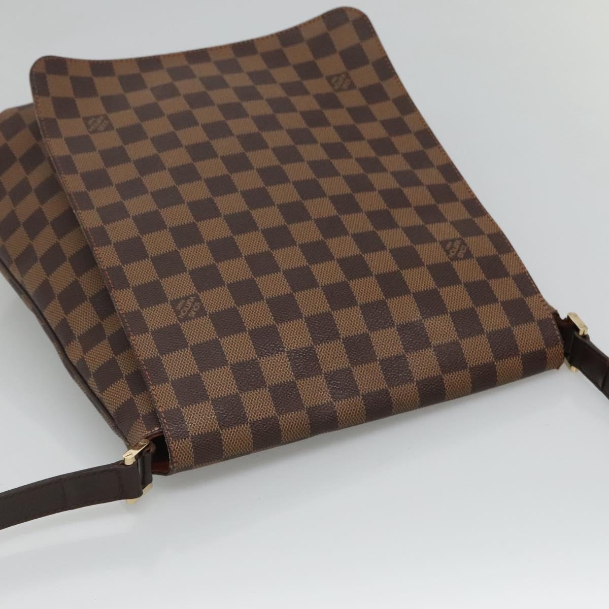 Louis Vuitton Musette Brown Canvas Shoulder Bag (Pre-Owned)