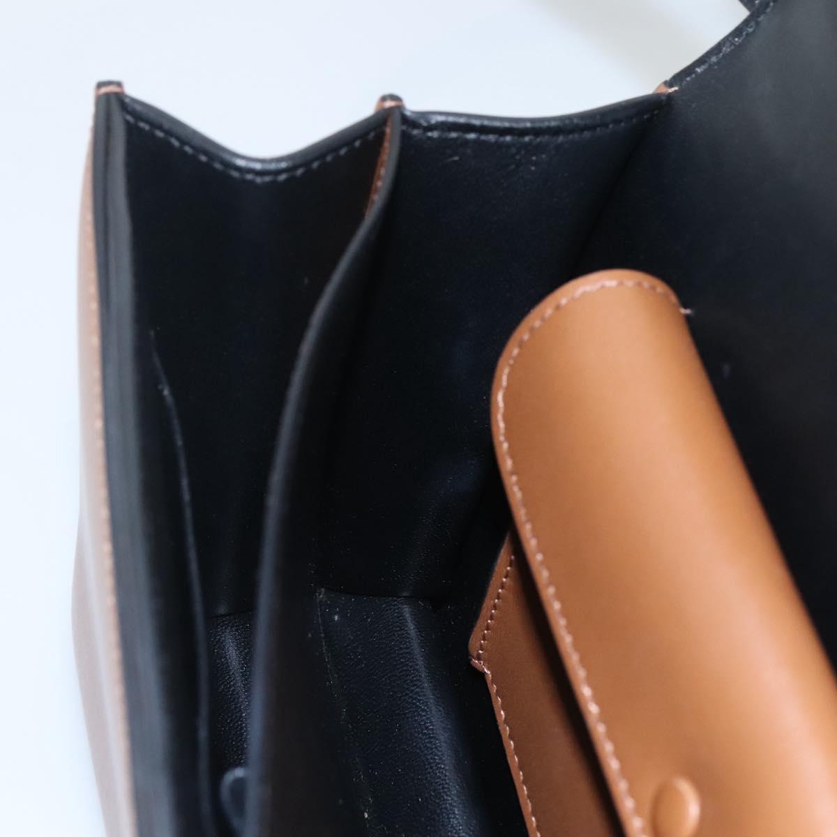 Céline Case Flap Black Leather Shoulder Bag (Pre-Owned)