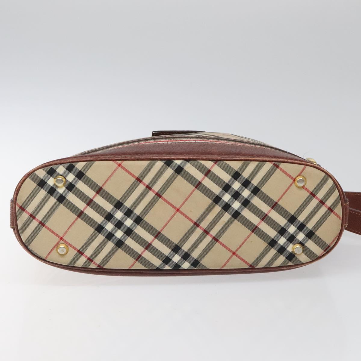 Burberry Nova Check Beige Ceramic Shoulder Bag (Pre-Owned)
