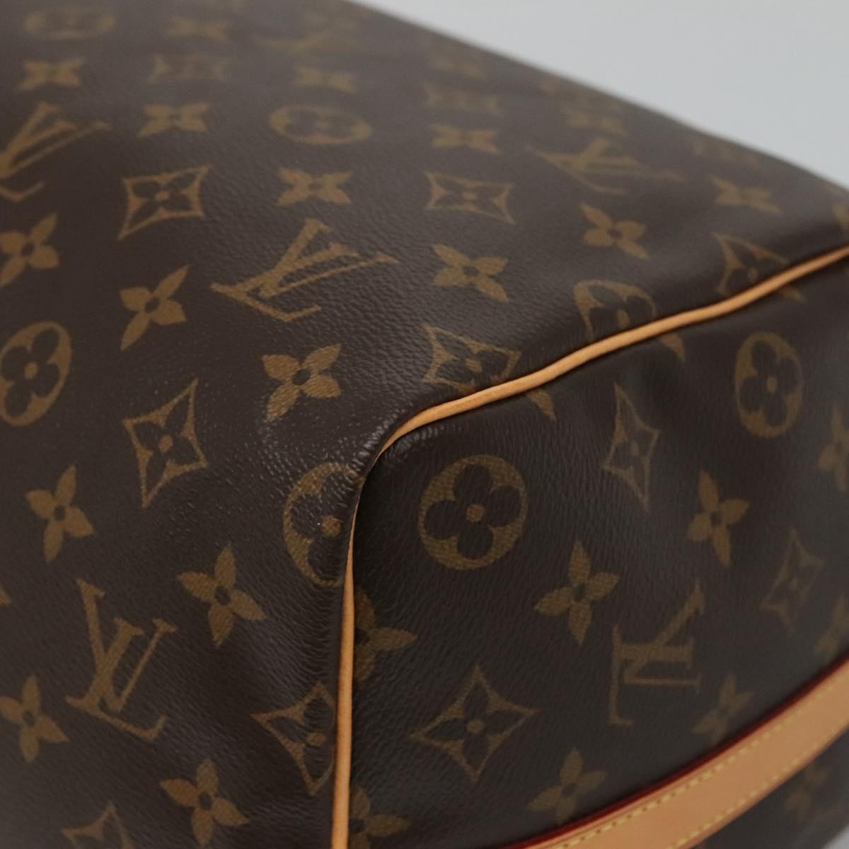 Louis Vuitton Speedy Bandoulière Brown Canvas, Leather Travel Bag (Pre-Owned)