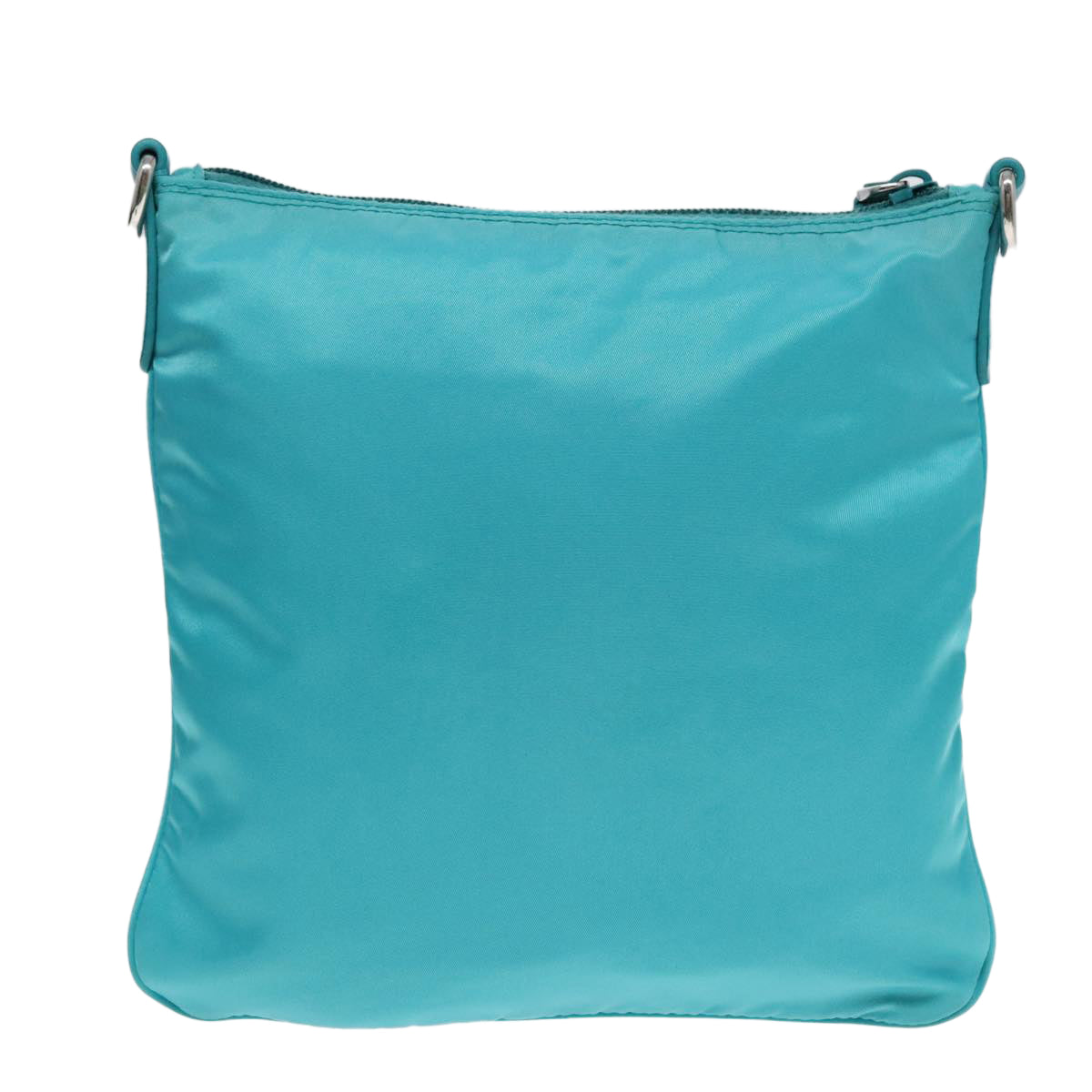 Prada Blue Synthetic Shoulder Bag (Pre-Owned)