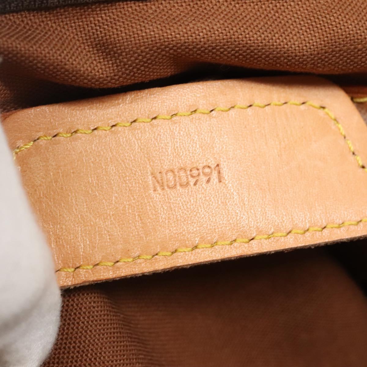 Louis Vuitton Flanerie 45 Brown Canvas Travel Bag (Pre-Owned)