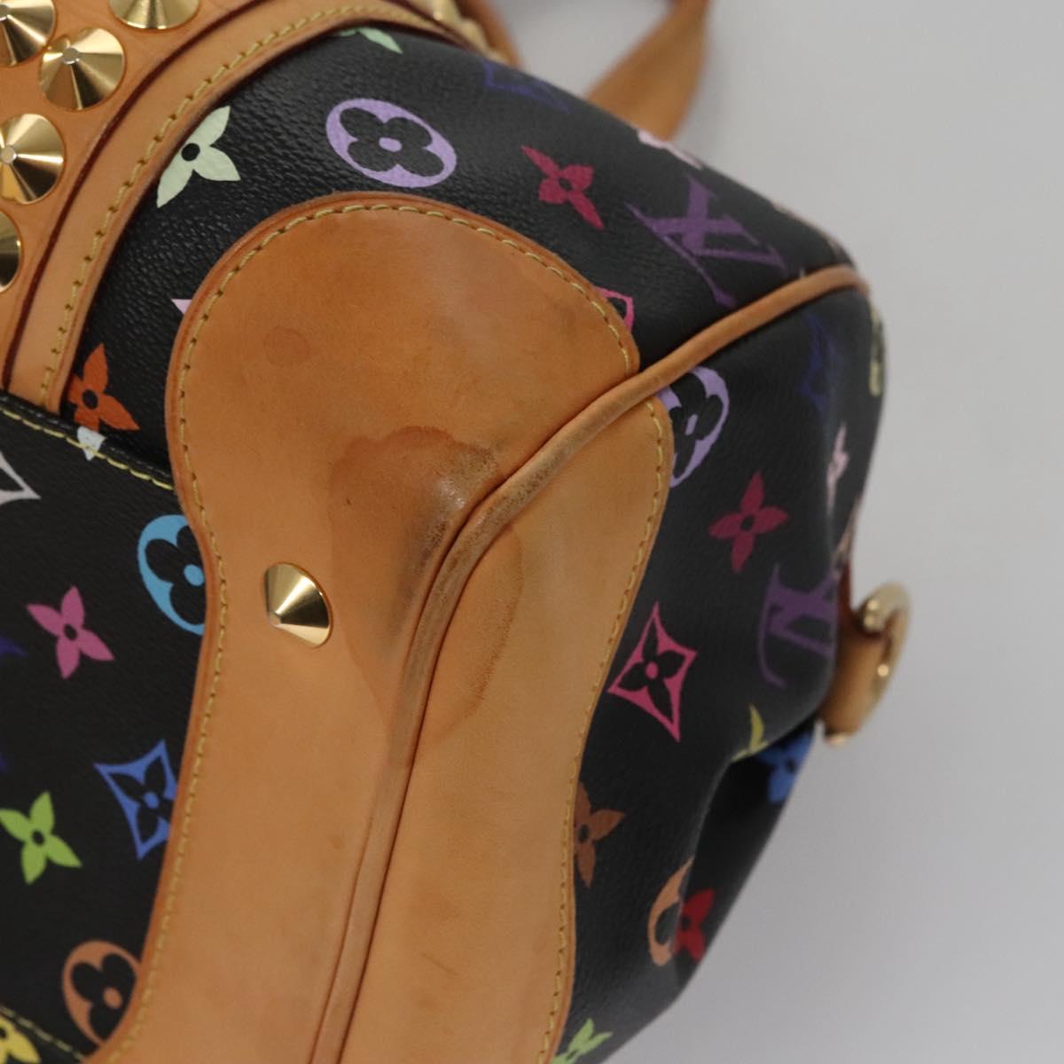 Louis Vuitton Courtney Black Canvas Handbag (Pre-Owned)
