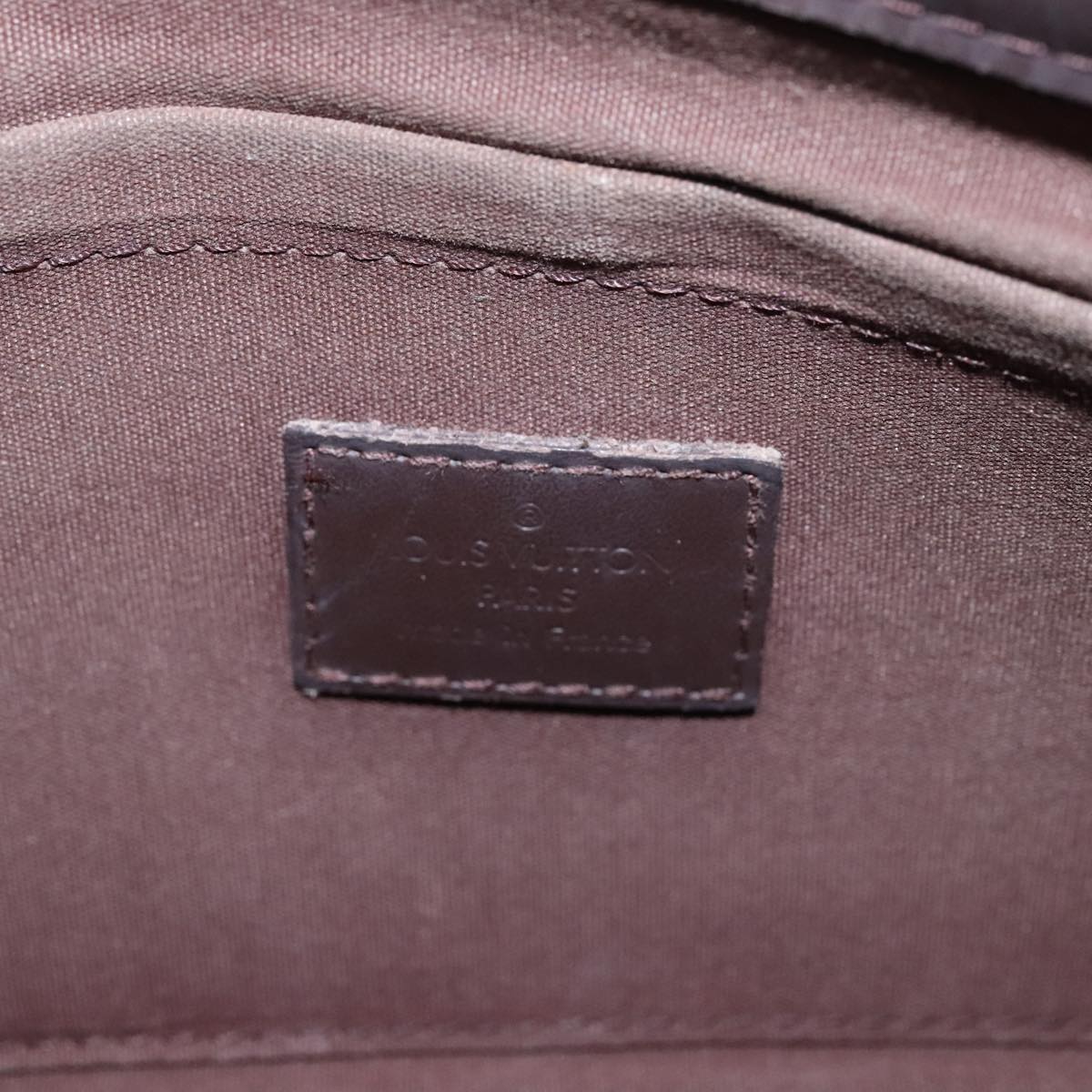 Louis Vuitton Danura Brown Leather Handbag (Pre-Owned)