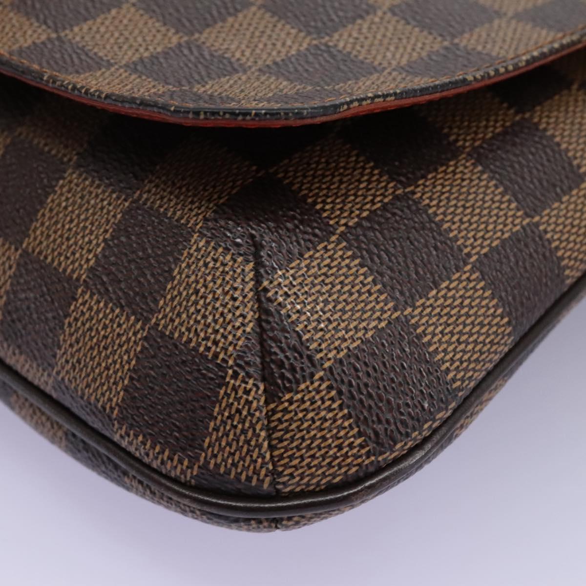 Louis Vuitton Musette Salsa Brown Canvas Shoulder Bag (Pre-Owned)
