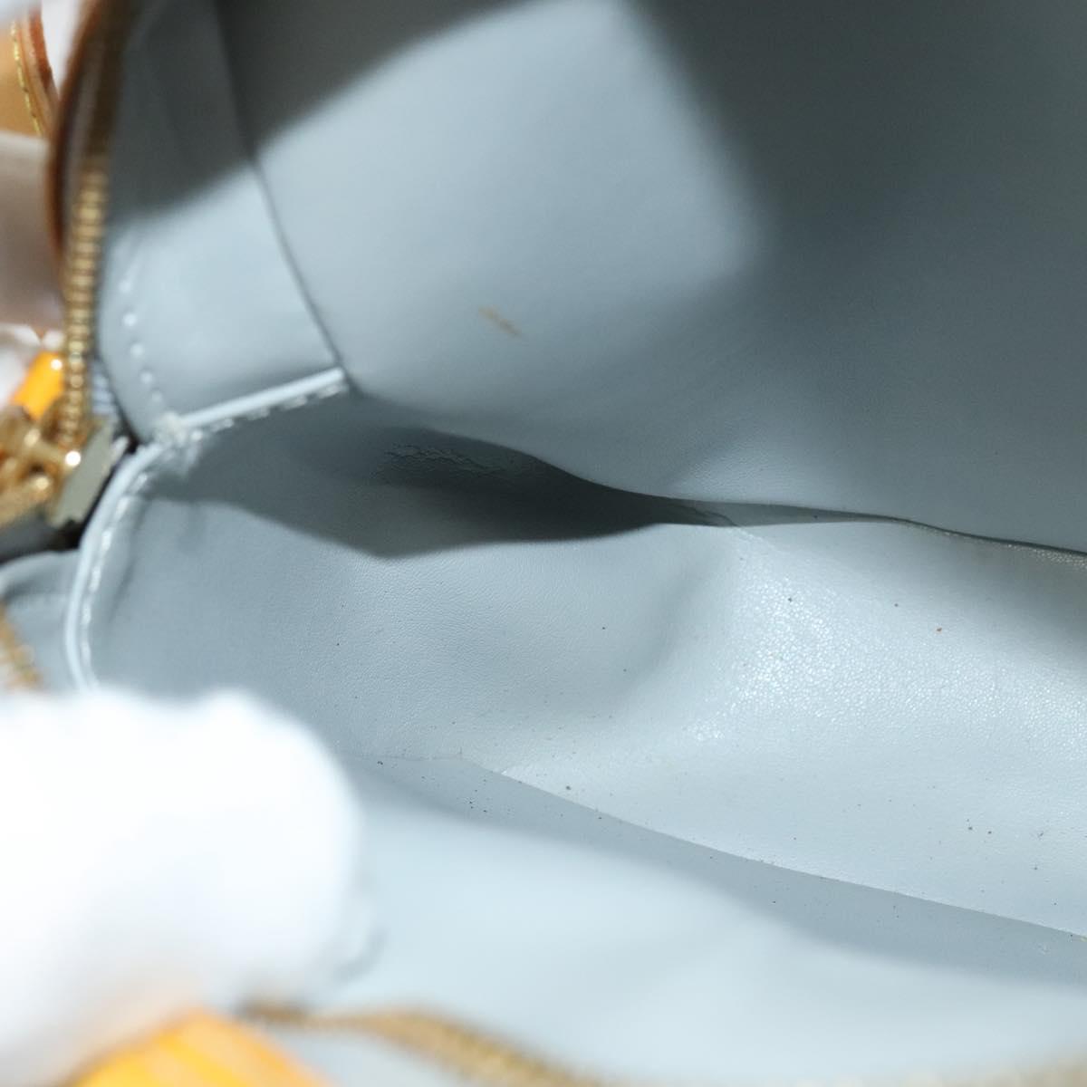 Louis Vuitton Wooster Yellow Patent Leather Shoulder Bag (Pre-Owned)