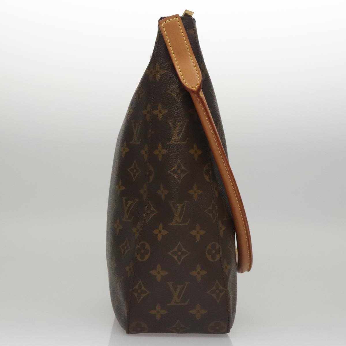 Louis Vuitton Looping Gm Brown Canvas Shoulder Bag (Pre-Owned)