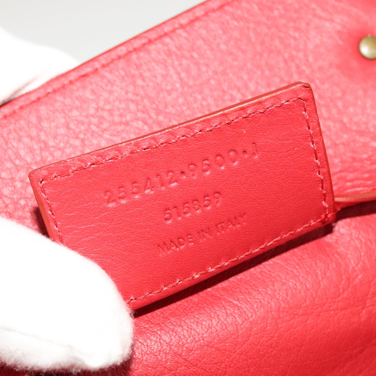 Balenciaga Papier Red Leather Tote Bag (Pre-Owned)