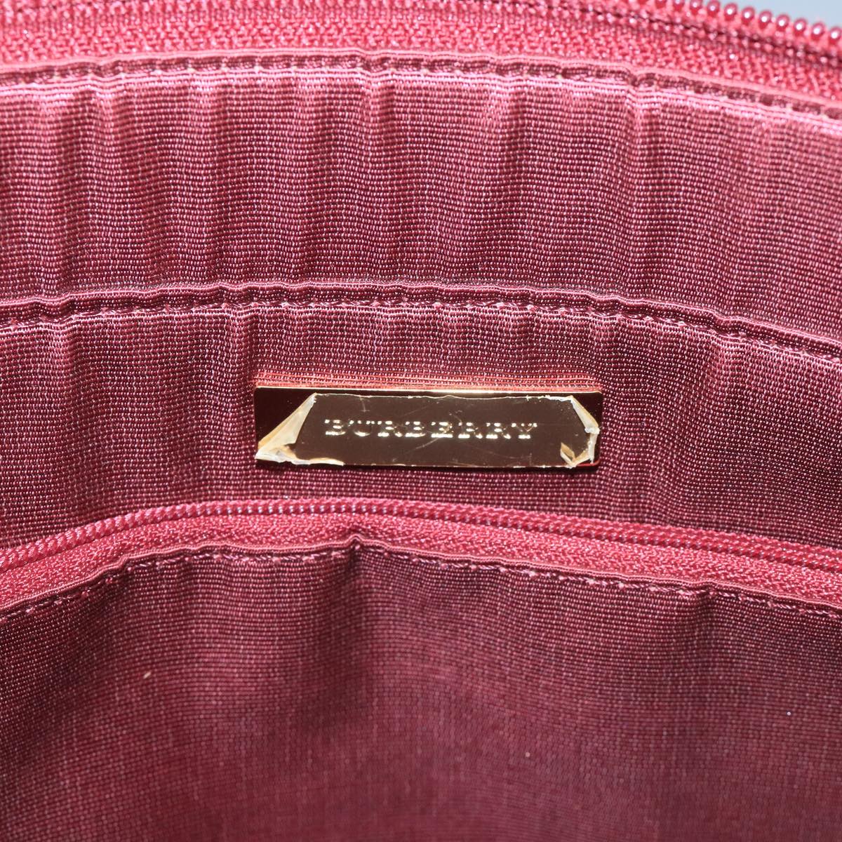 Burberry Nova Check Beige Canvas Tote Bag (Pre-Owned)