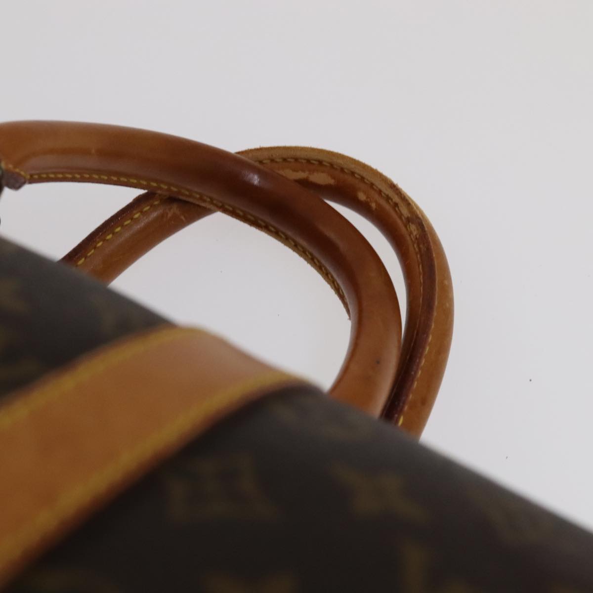Louis Vuitton Keepall 45 Brown Canvas Travel Bag (Pre-Owned)