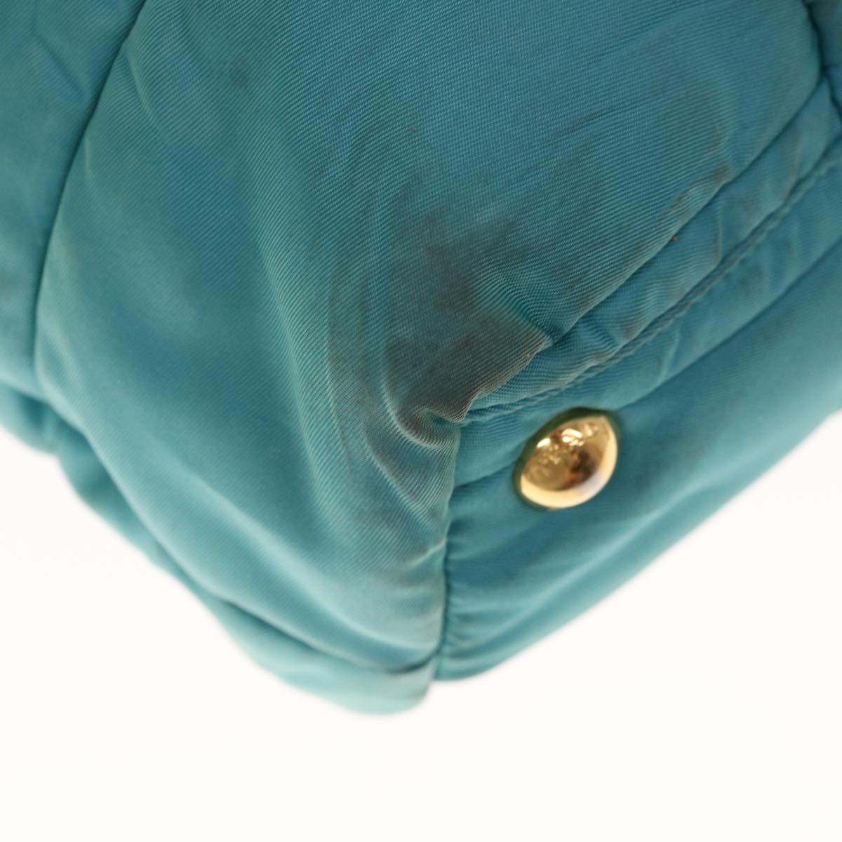 Prada Blue Synthetic Handbag (Pre-Owned)