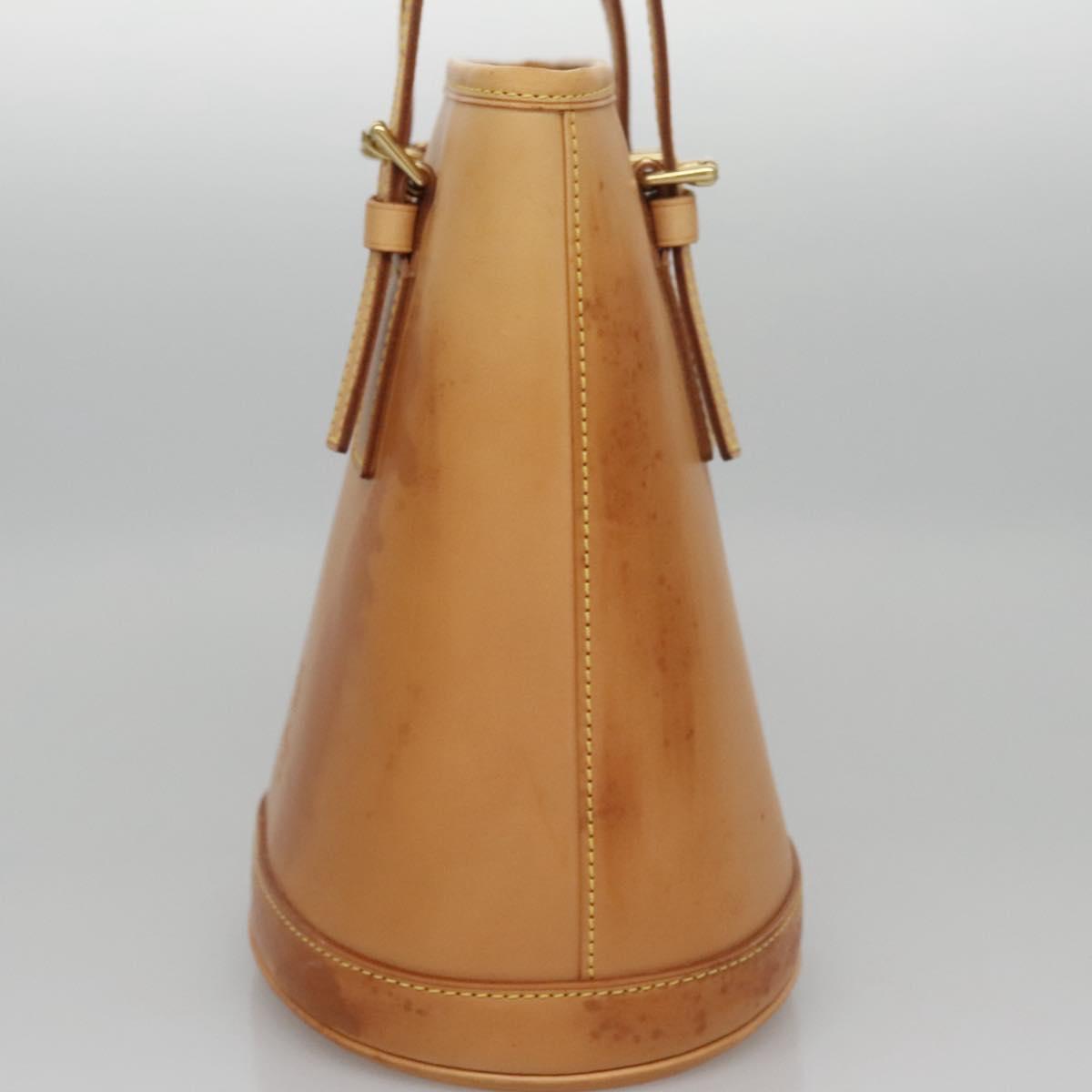 Louis Vuitton Bucket Beige Leather Tote Bag (Pre-Owned)