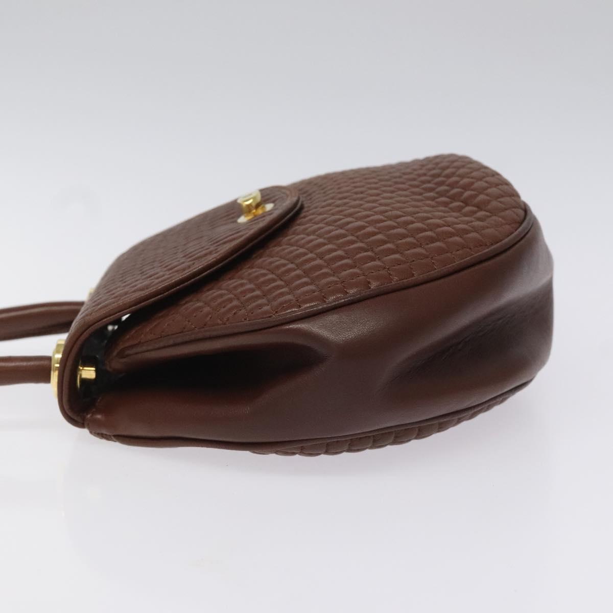 Bally Brown Leather Handbag (Pre-Owned)