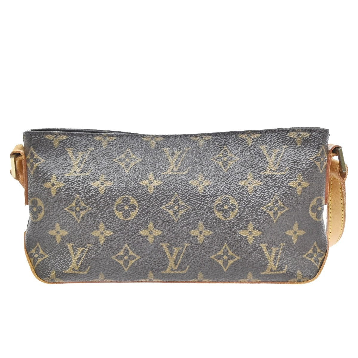 Louis Vuitton Trotteur Monogram Canvas Brown Canvas Shoulder Bag Bag (Pre-Owned)