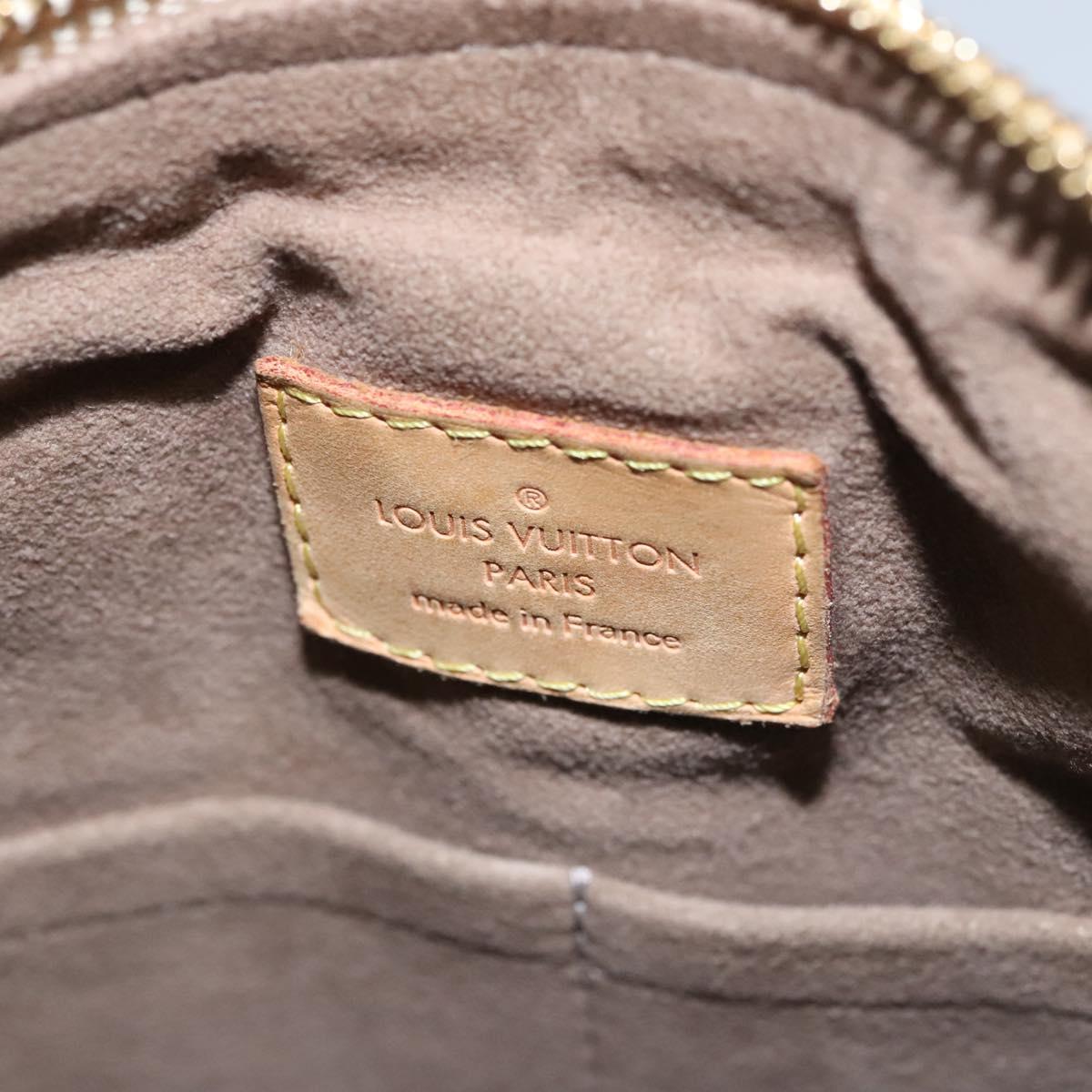 Louis Vuitton Courtney Black Canvas Handbag (Pre-Owned)