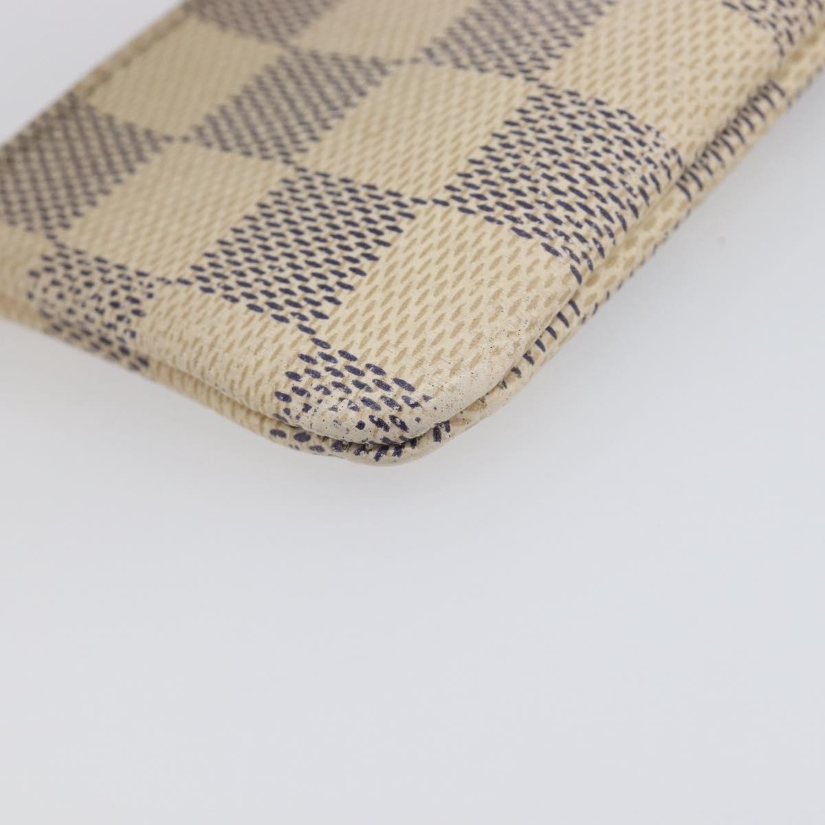 Louis Vuitton Pochette Clés Nm Damier Canvas Beige Canvas Wallets Accessory (Pre-Owned)