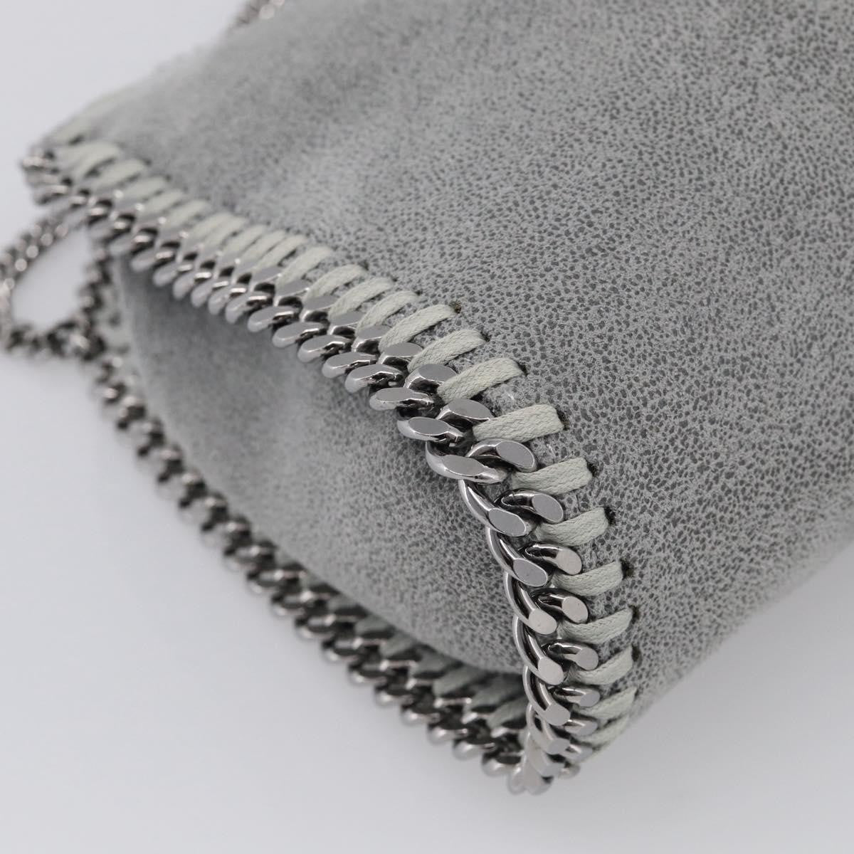 Stella Mccartney Falabella Tote Suede Gray Suede Crossbody Bag Bag (Pre-Owned)
