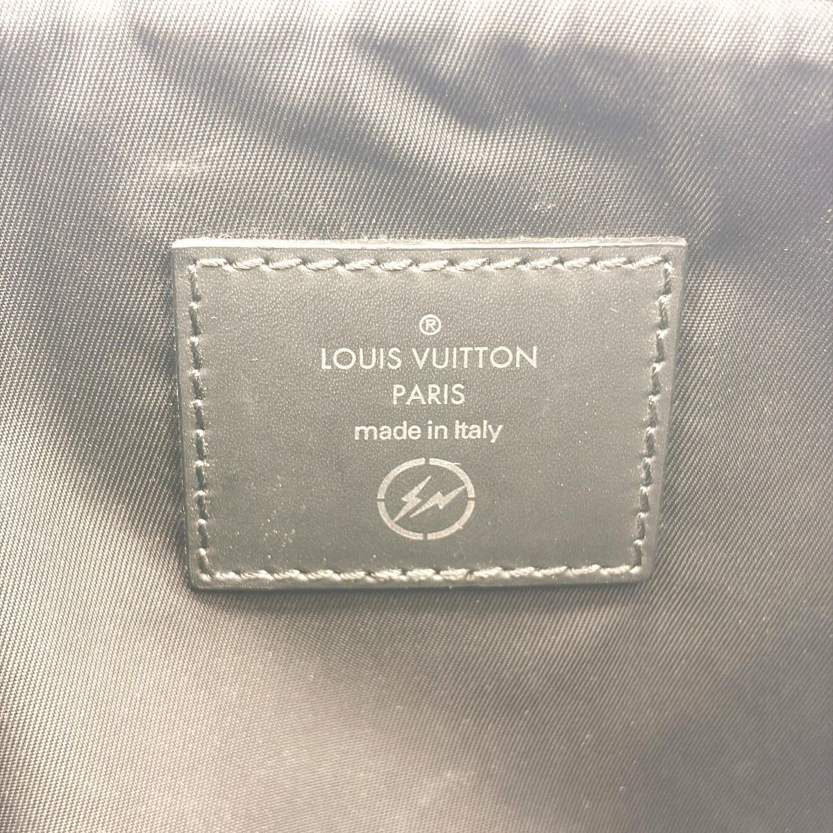 Louis Vuitton Pochette Voyage Monogram Eclipse Canvas Black Canvas Clutche & Pouche Bag (Pre-Owned)