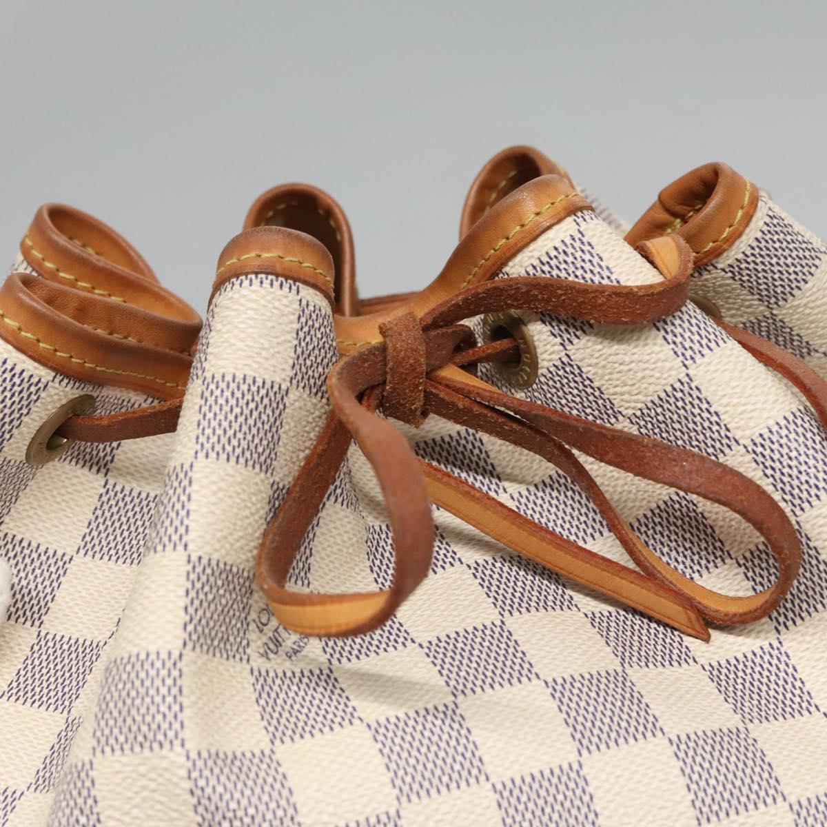 Louis Vuitton Noe Beige Canvas Shoulder Bag (Pre-Owned)