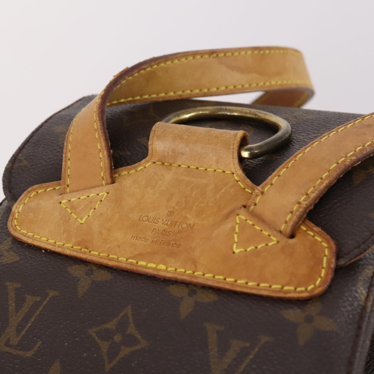 Louis Vuitton Vintage Montsouris Monogram Canvas Brown Canvas Backpack Bag (Pre-Owned)