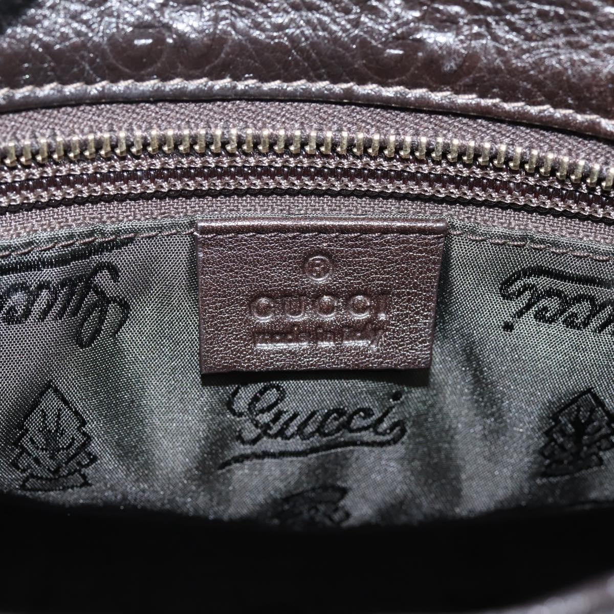 Gucci Crossbody Guccissima Leather Brown Leather Crossbody Bag Bag (Pre-Owned)