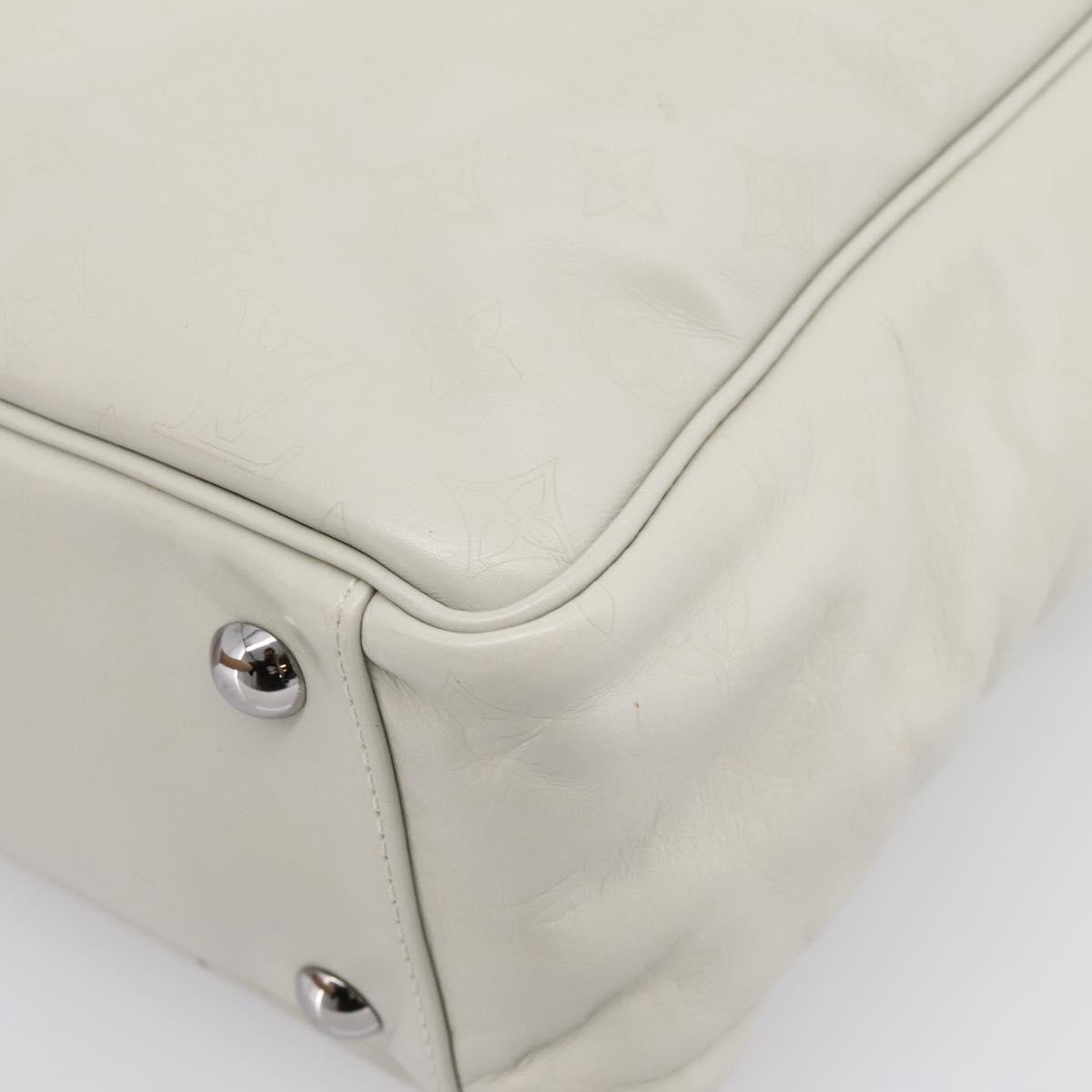 Louis Vuitton Clarkson Messenger Monogram Differ Leather White Canvas Shoulder Bag Bag (Pre-Owned)