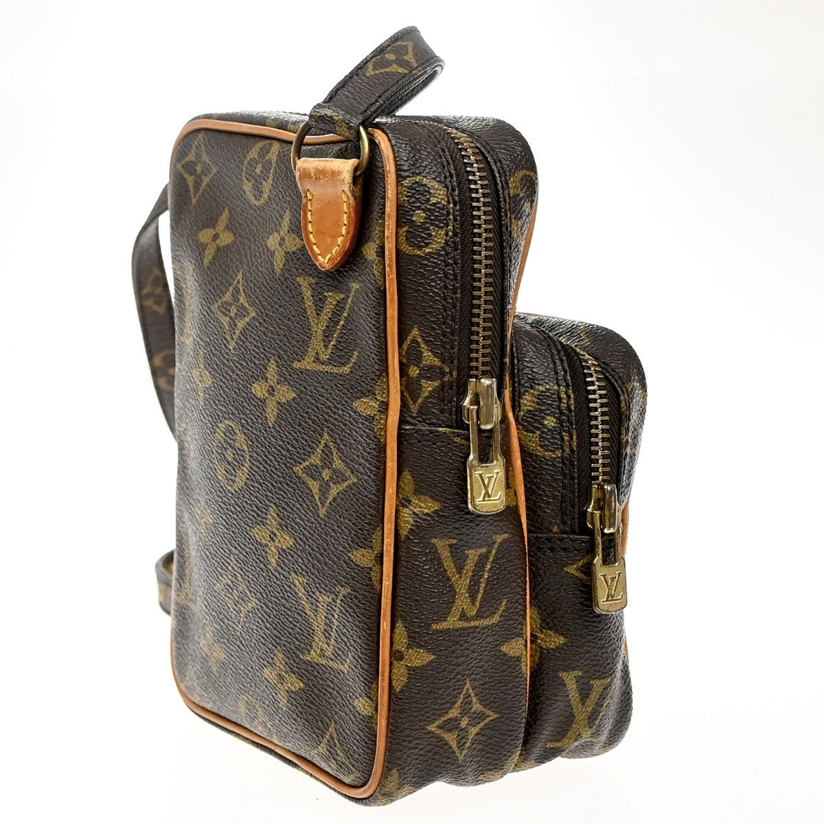 Louis Vuitton Amazone Monogram Canvas Brown Canvas Shoulder Bag Bag (Pre-Owned)