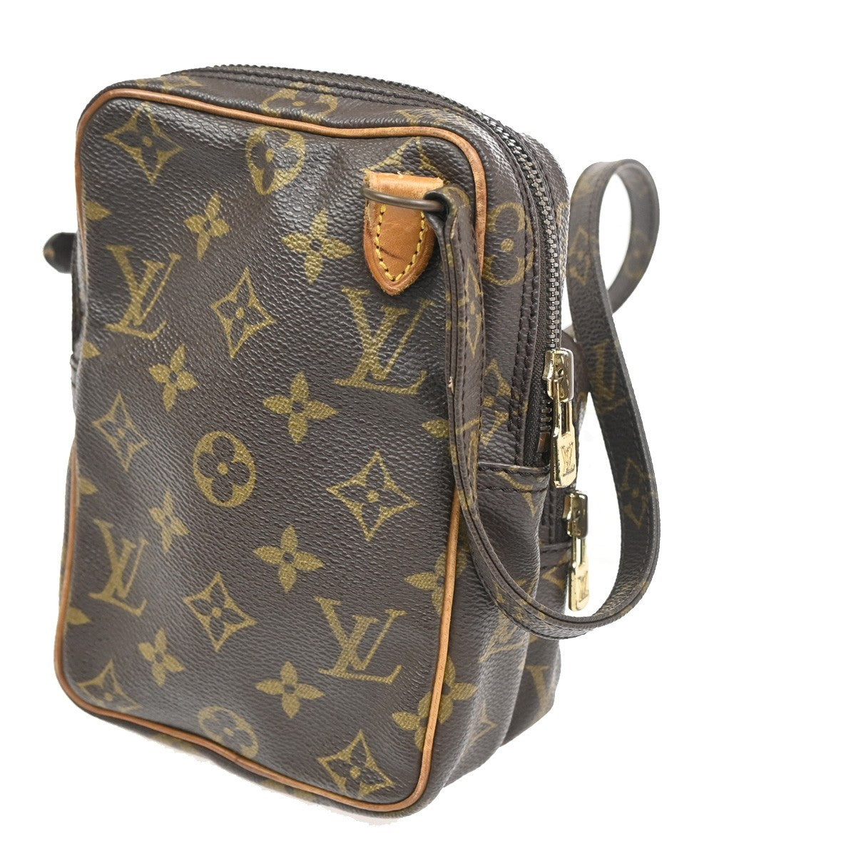 Louis Vuitton Amazone Monogram Canvas Brown Canvas Shoulder Bag Bag (Pre-Owned)
