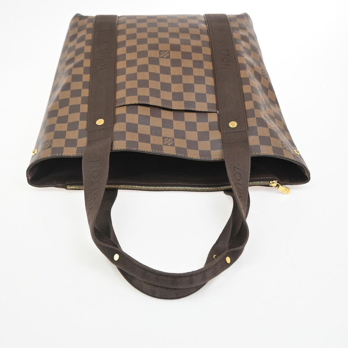 Louis Vuitton Beaubourg Damier Brown Canvas Tote Bag Bag (Pre-Owned)