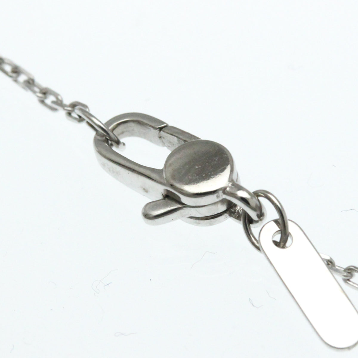 Gucci Icon Twirl 18K White Gold With Diamonds Silver White_Gold Necklace Jewelry (Pre-Owned)