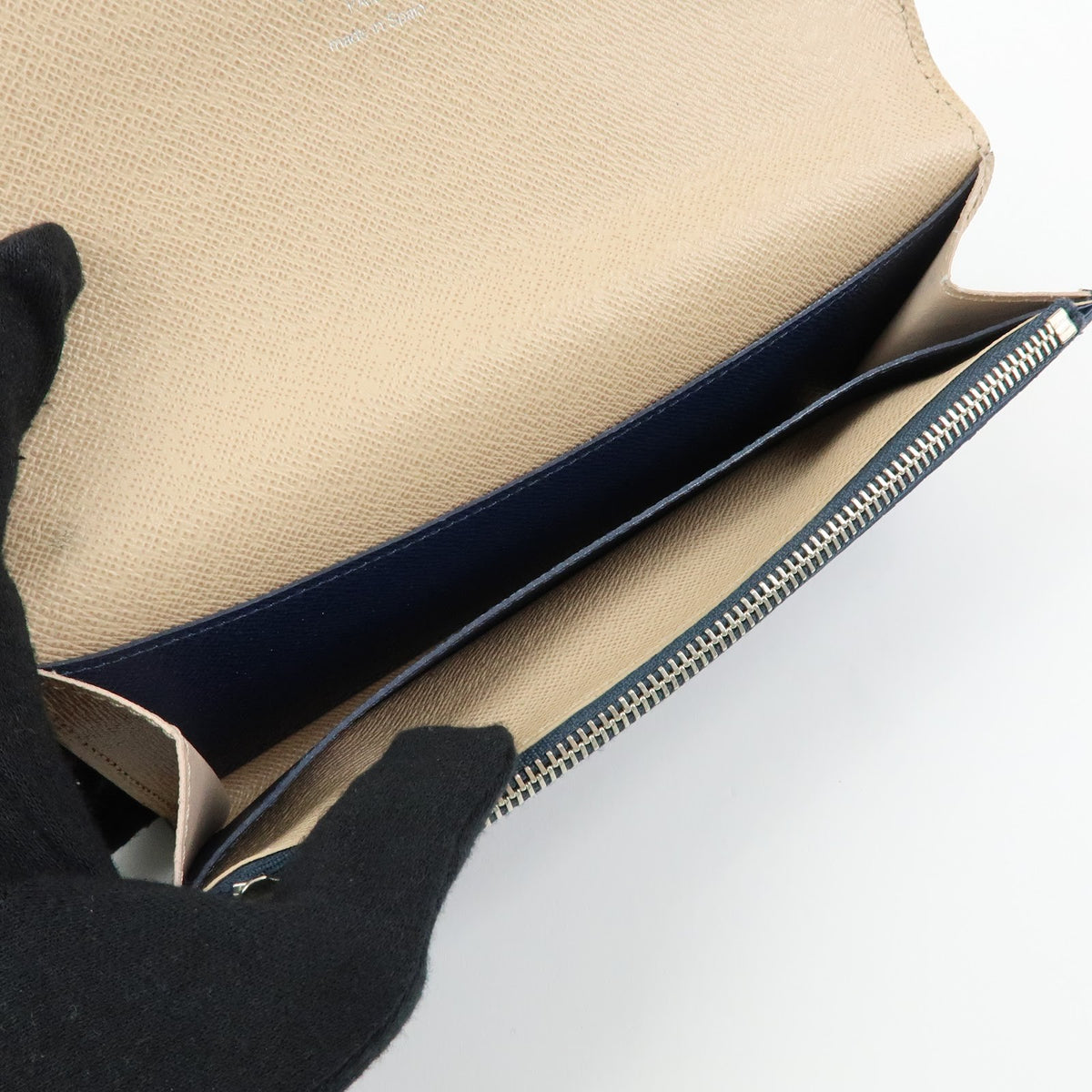 Louis Vuitton Emilie Epi Leather Blue Leather Wallets Accessory (Pre-Owned)