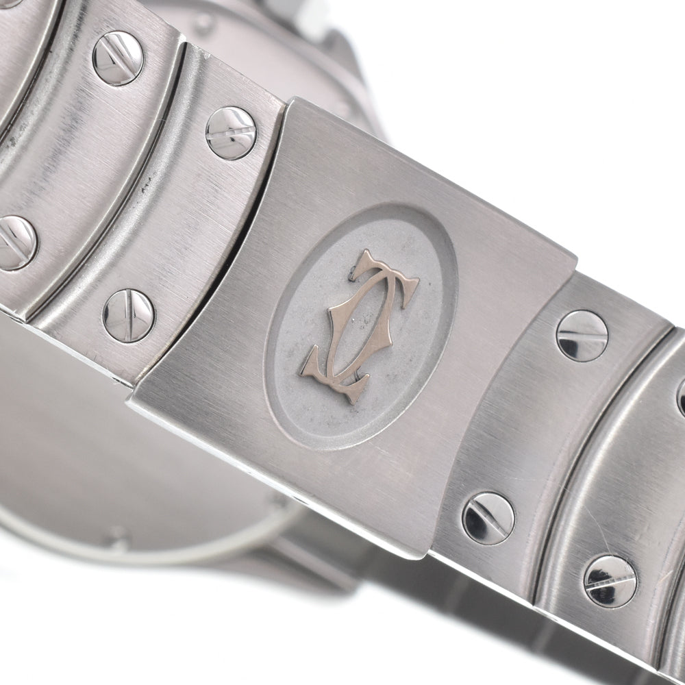 Cartier Santos Ronde Automatic Stainless Steel Watch (Pre-Owned)
