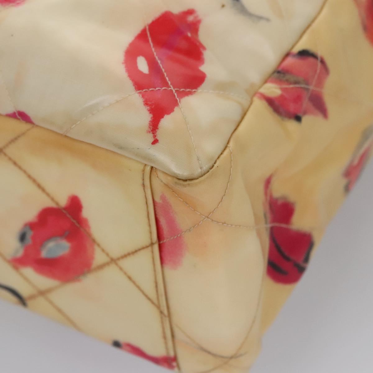 Chanel Red Vinyl Tote Bag (Pre-Owned)