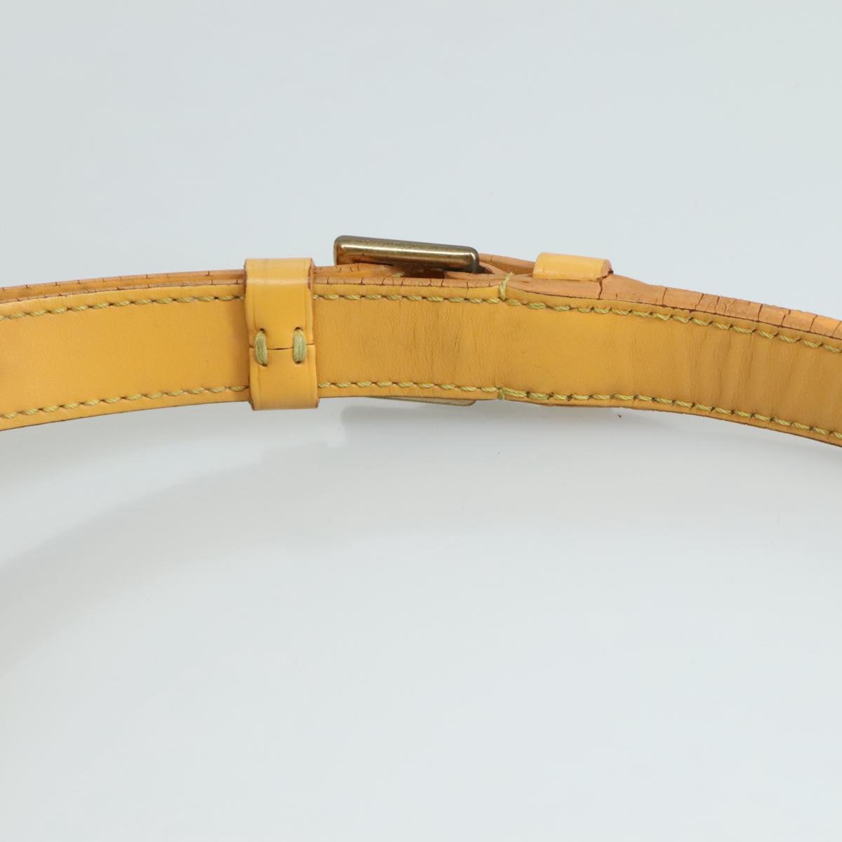 Louis Vuitton Noé Pm Yellow Leather Shoulder Bag (Pre-Owned)