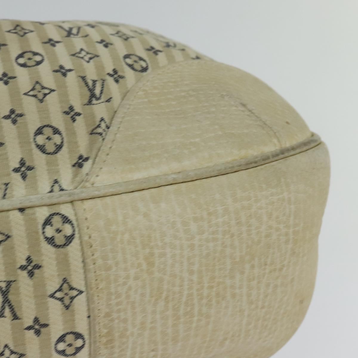 Louis Vuitton Marina Gm Blue Canvas Handbag (Pre-Owned)