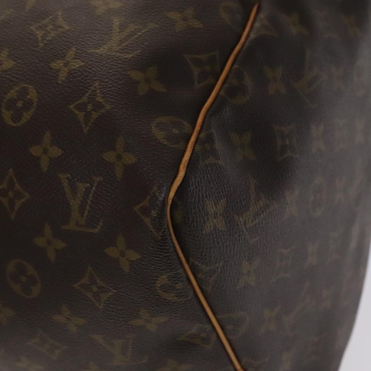 Louis Vuitton Keepall 55 Brown Canvas Travel Bag (Pre-Owned)