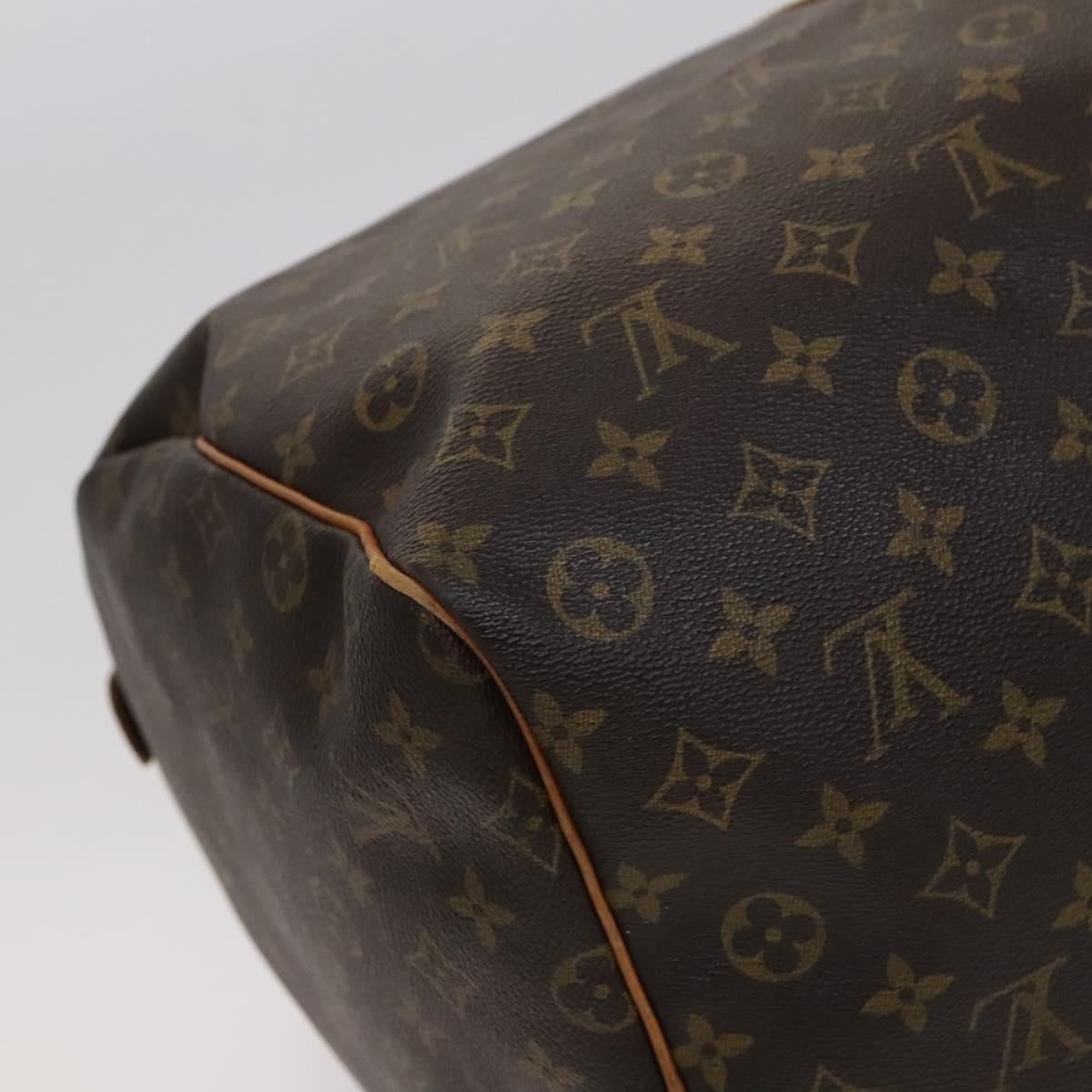 Louis Vuitton Keepall 60 Brown Canvas Travel Bag (Pre-Owned)