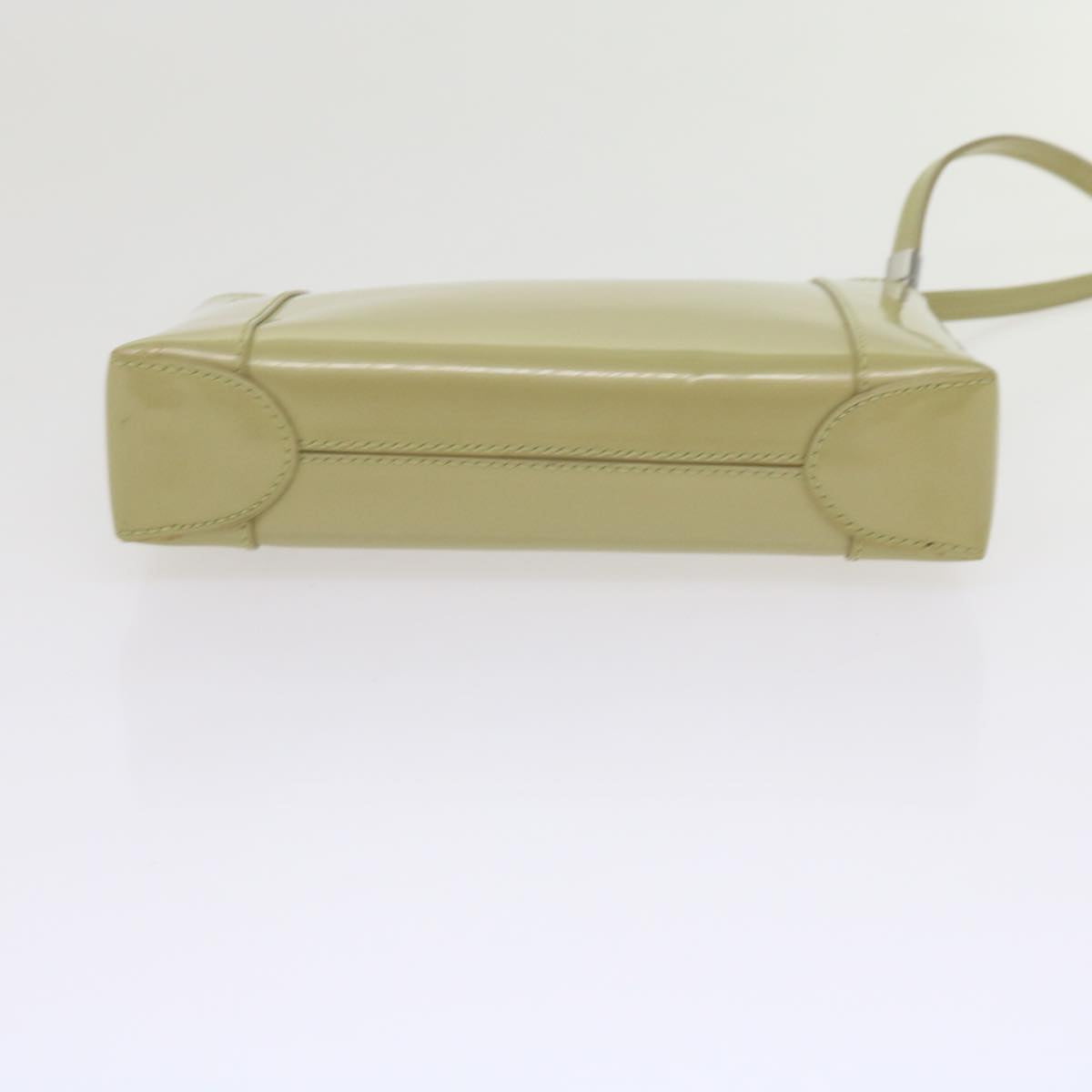 Dior Beige Patent Leather Shoulder Bag (Pre-Owned)