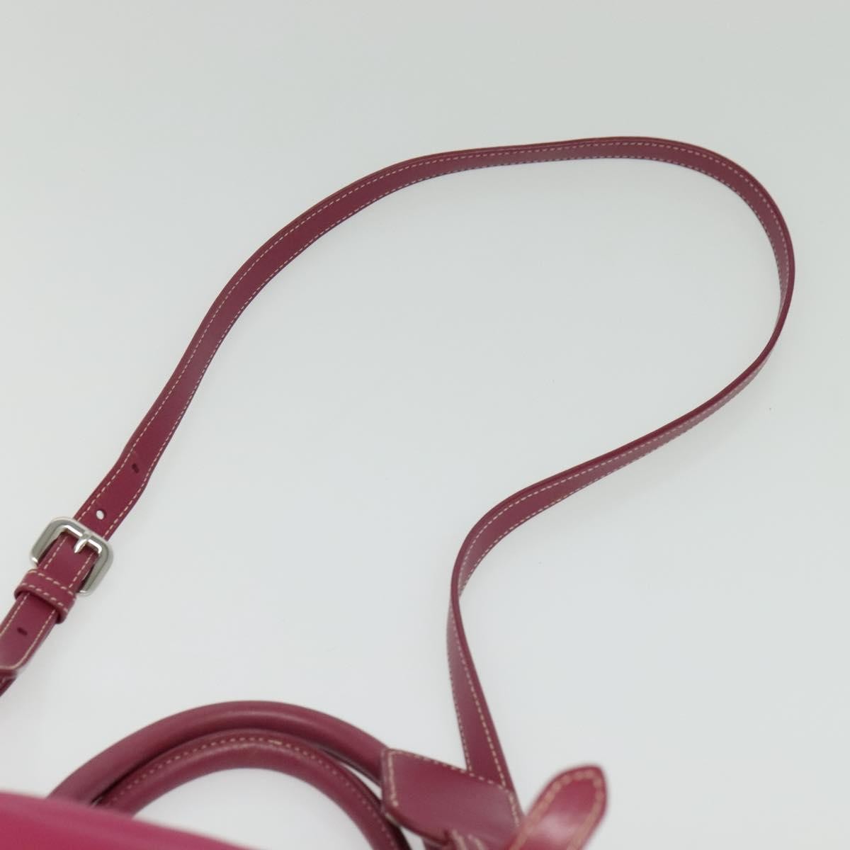 Prada Convertible Belted Hobo Tessuto With Leather Pink Nylon Shoulder Bag Bag (Pre-Owned)