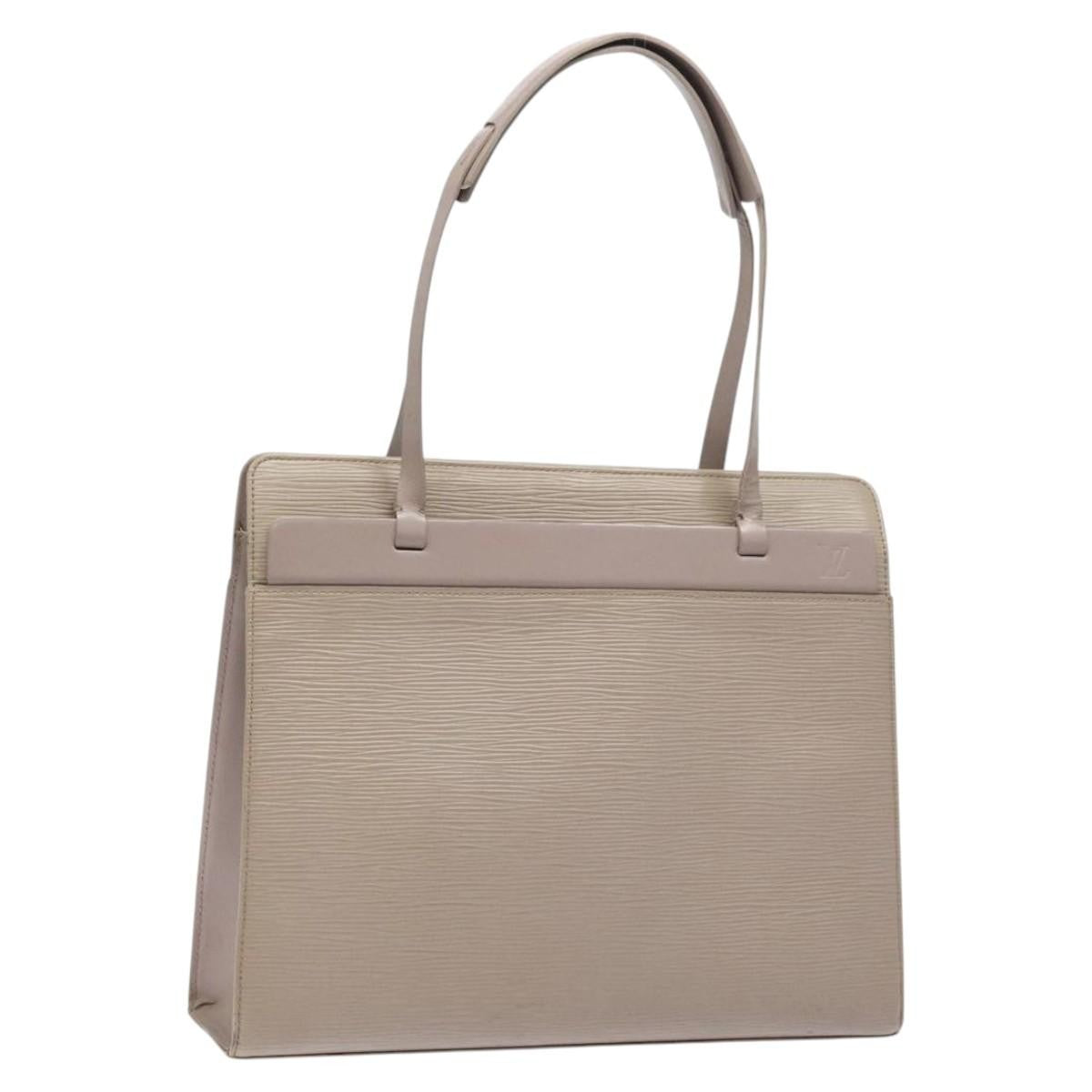 Louis Vuitton Croisette Epi Leather Purple Leather Tote Bag Bag (Pre-Owned)