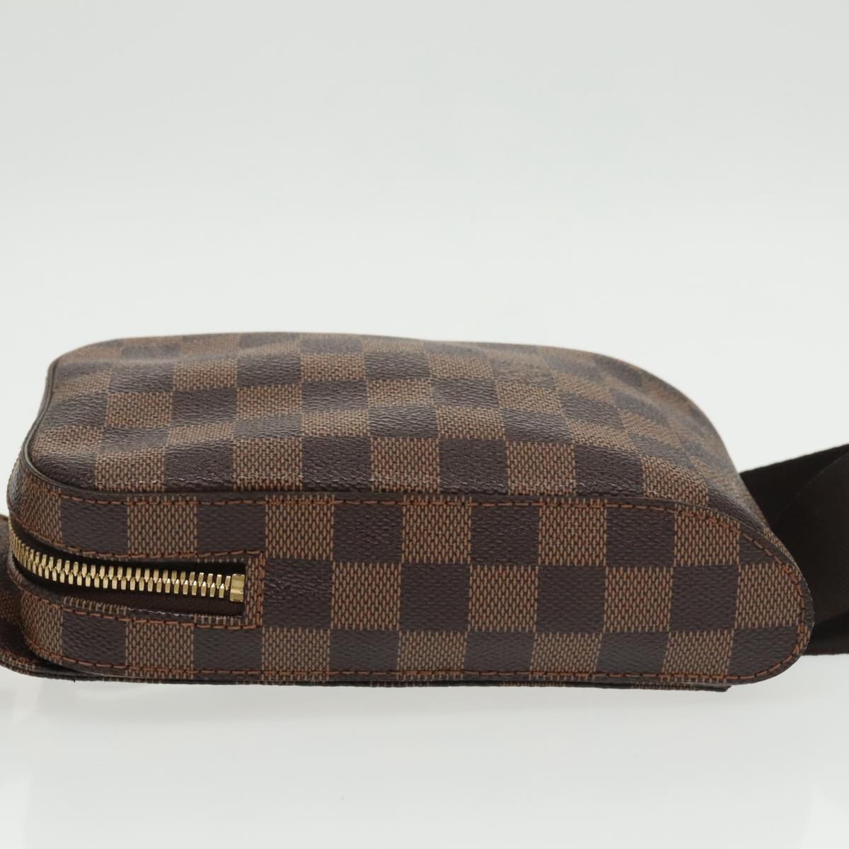 Louis Vuitton Geronimos Brown Canvas Shoulder Bag (Pre-Owned)